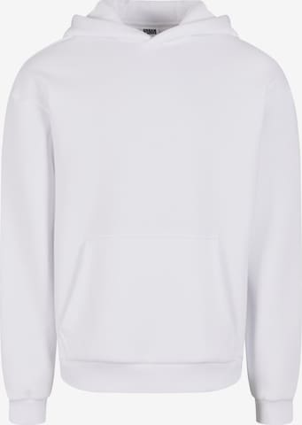 Felpa 'Fluffy' di Urban Classics in bianco: frontale