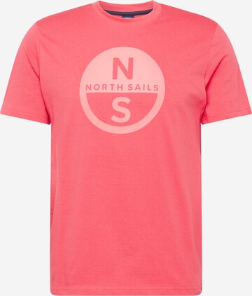 North Sails T-shirt i orange: framsida