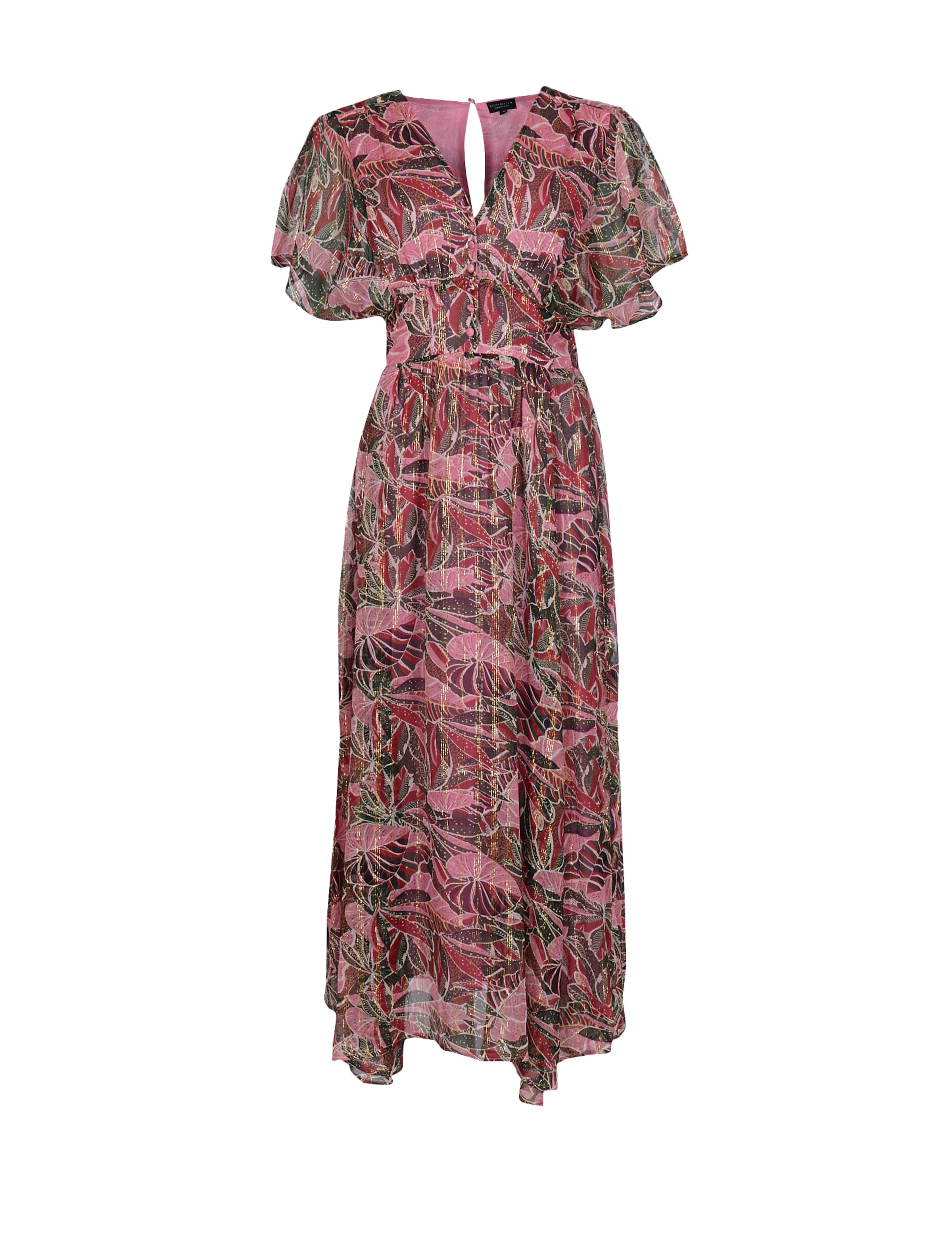 South Beach Kleid in Pink: Vorderseite