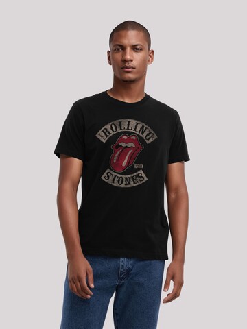 T-Shirt 'The Rolling Stones Tour '78' F4NT4STIC en noir : devant