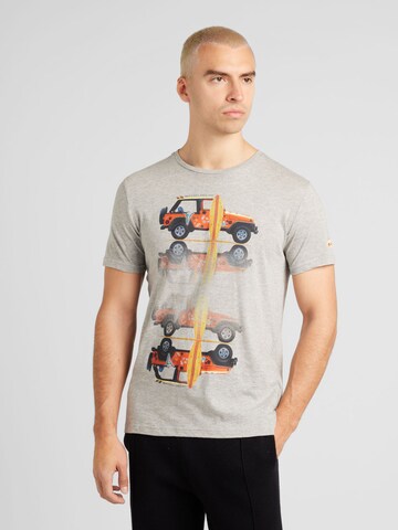 T-Shirt 'CRISAN' BRAVE SOUL en gris : devant