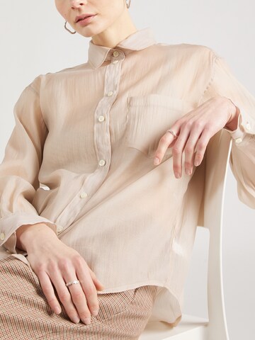 GAP Bluse in Beige