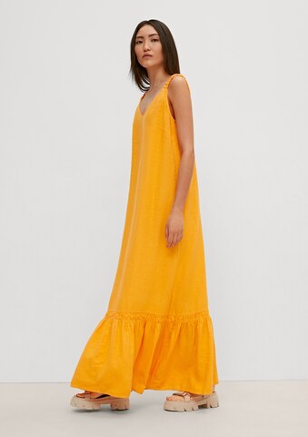 Robe d’été comma casual identity en jaune