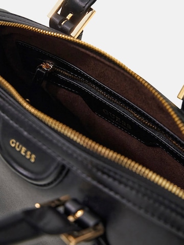 GUESS Handtasche 'Nina' in Schwarz