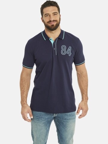 Jan Vanderstorm Poloshirt 'Berau' in Blau