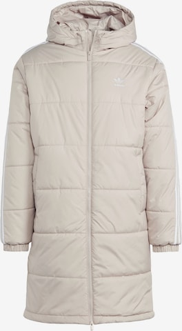 Palton de primăvară-toamnă 'Adicolor' de la ADIDAS ORIGINALS pe bej: față