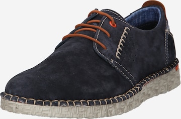 Bata Lace-up shoe in Blue: front