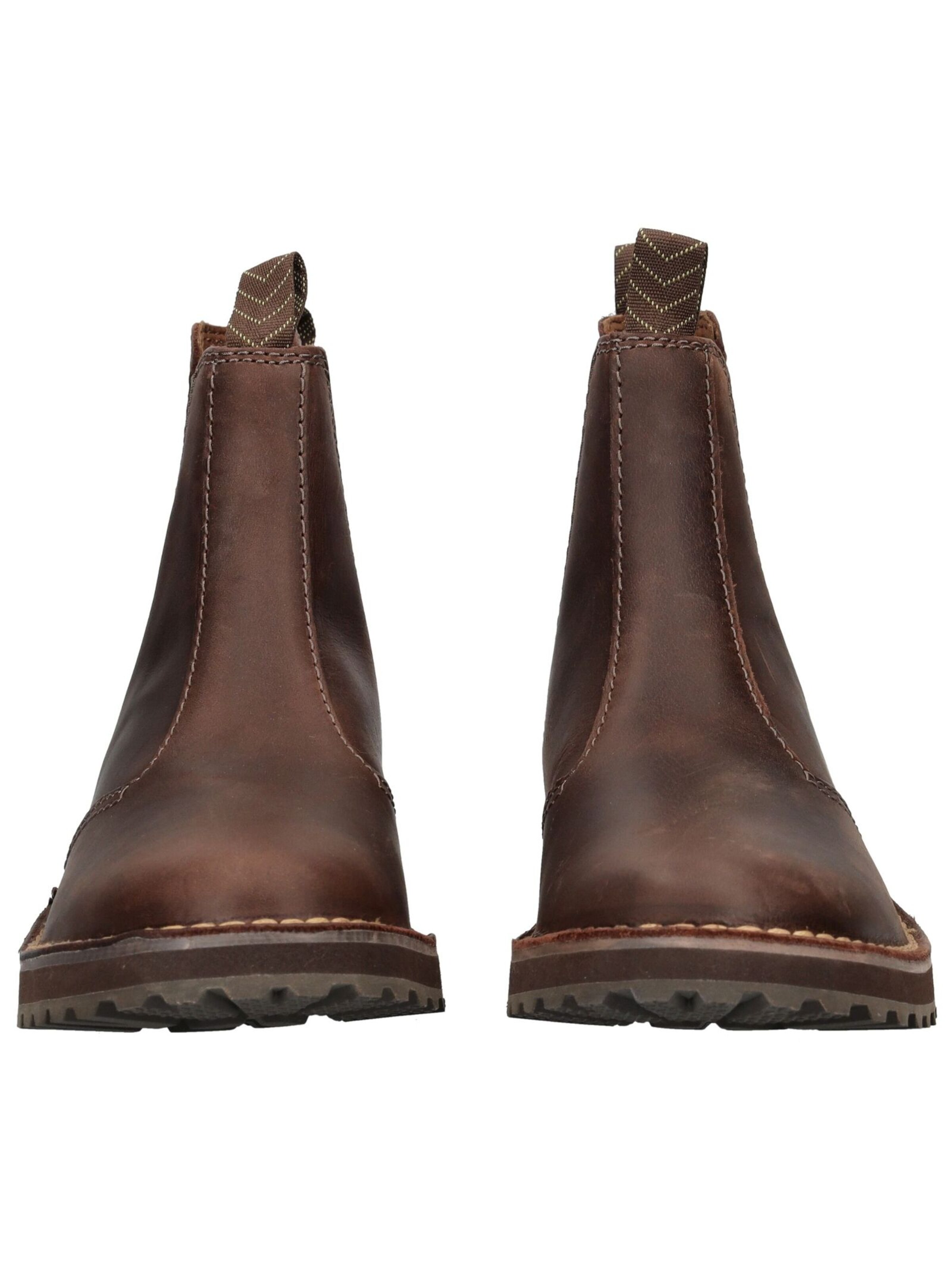 Bottes à lacets CLARKS en marron