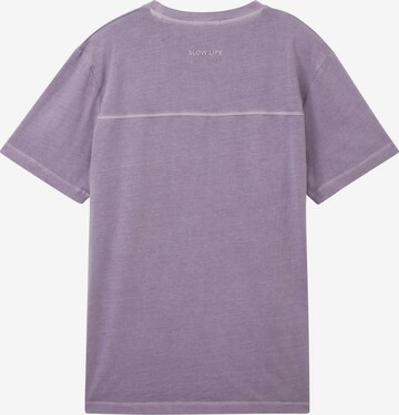 T-Shirt TOM TAILOR en violet