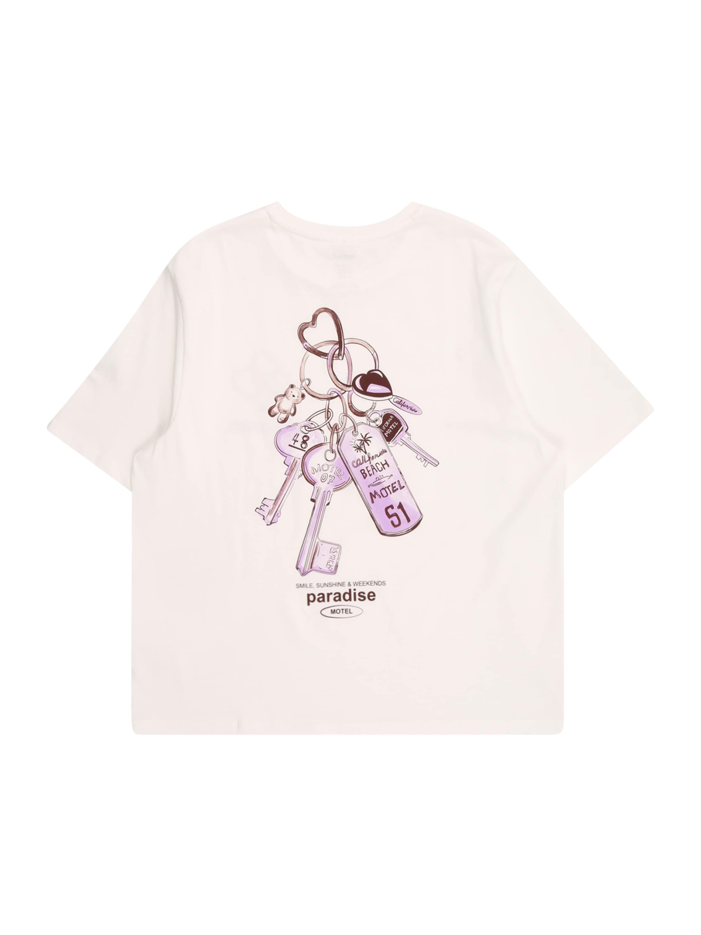 NAME IT Μπλουζάκι &#x27;NKFNOVAS&#x27; σε λευκό: μπροστά