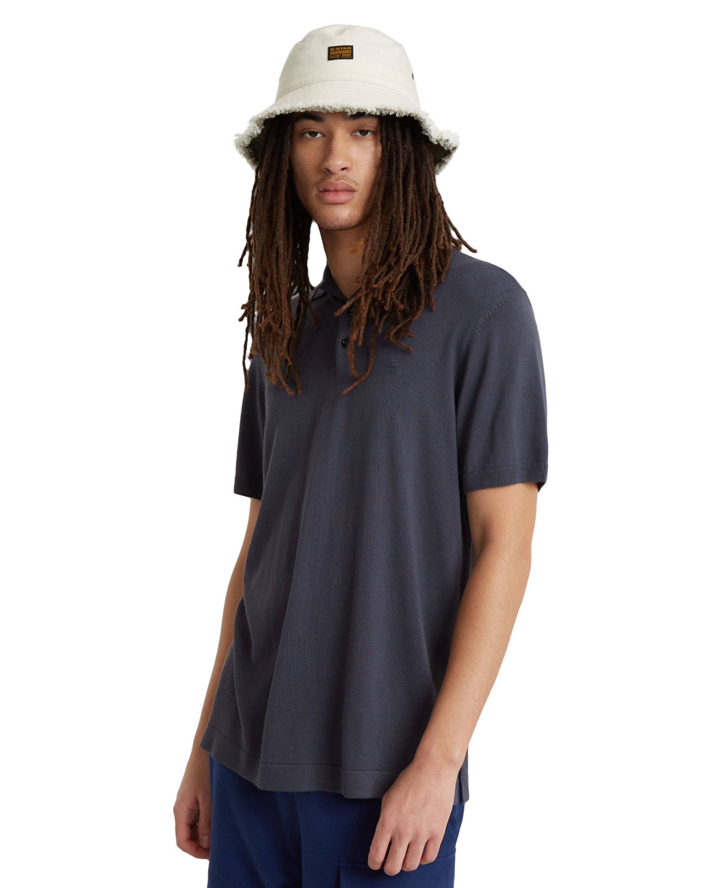 G-STAR - Jersey en azul: frente