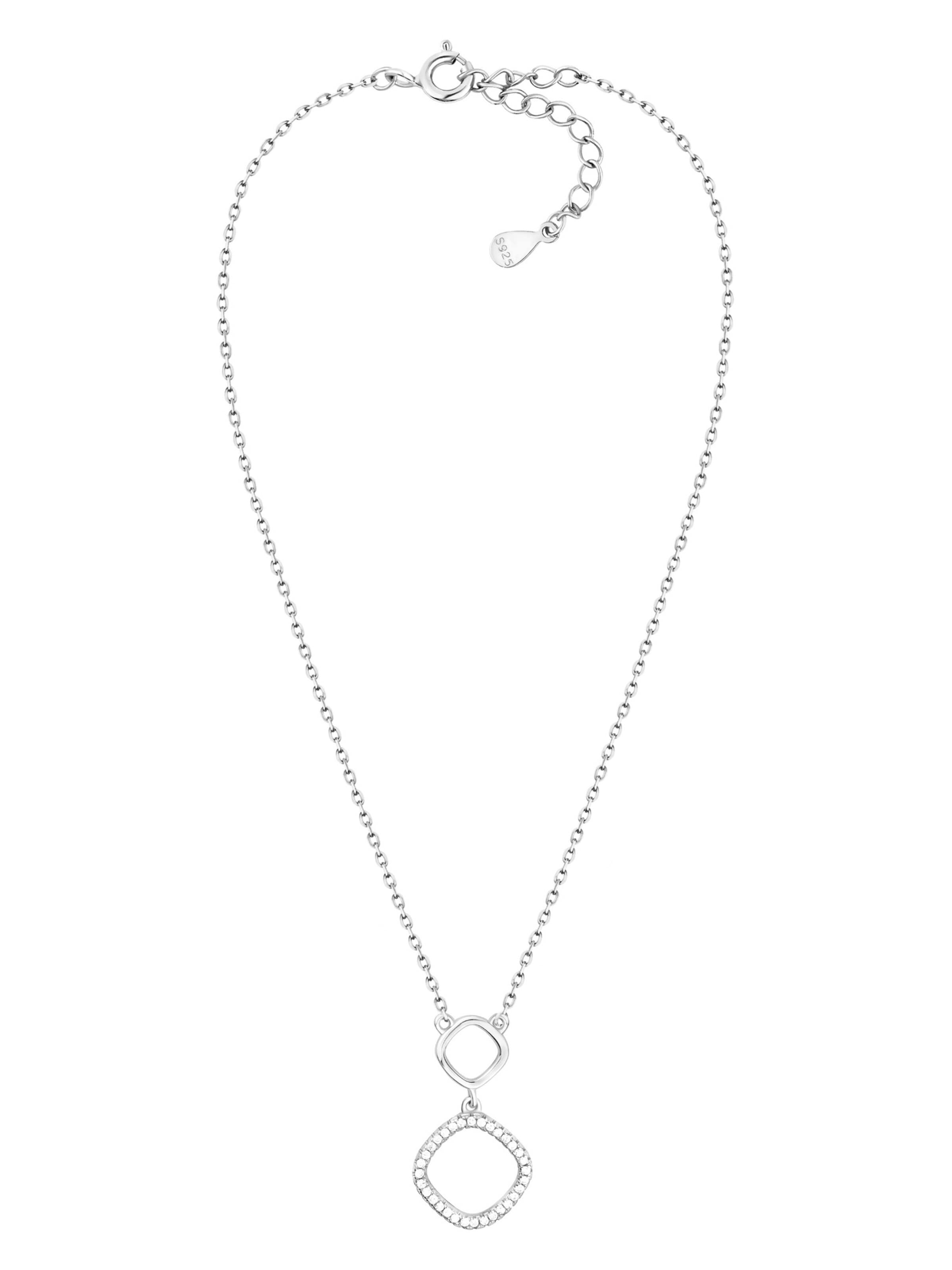 Sofia Milani Necklace 'Circle' in Silver