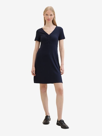 TOM TAILOR Kleid in Blau