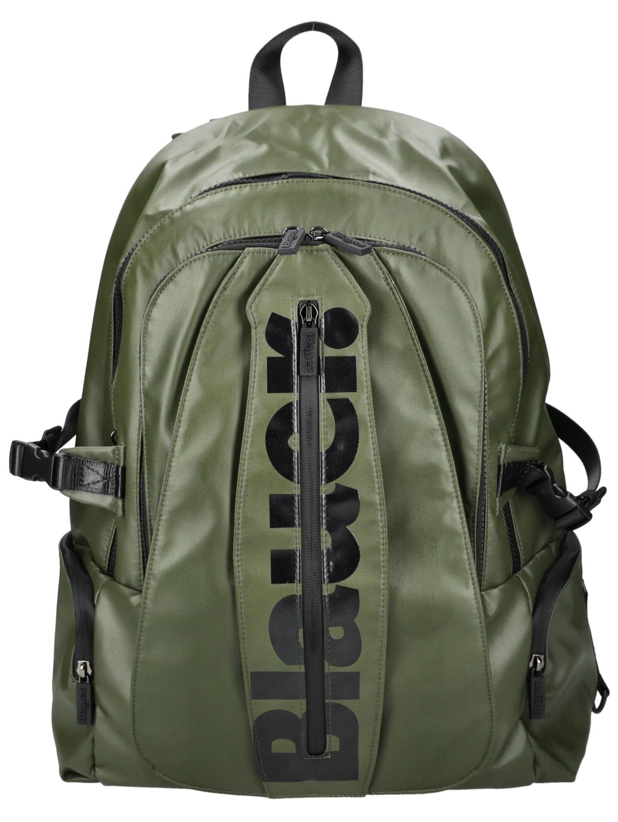 Zaino di Blauer.USA in verde: frontale