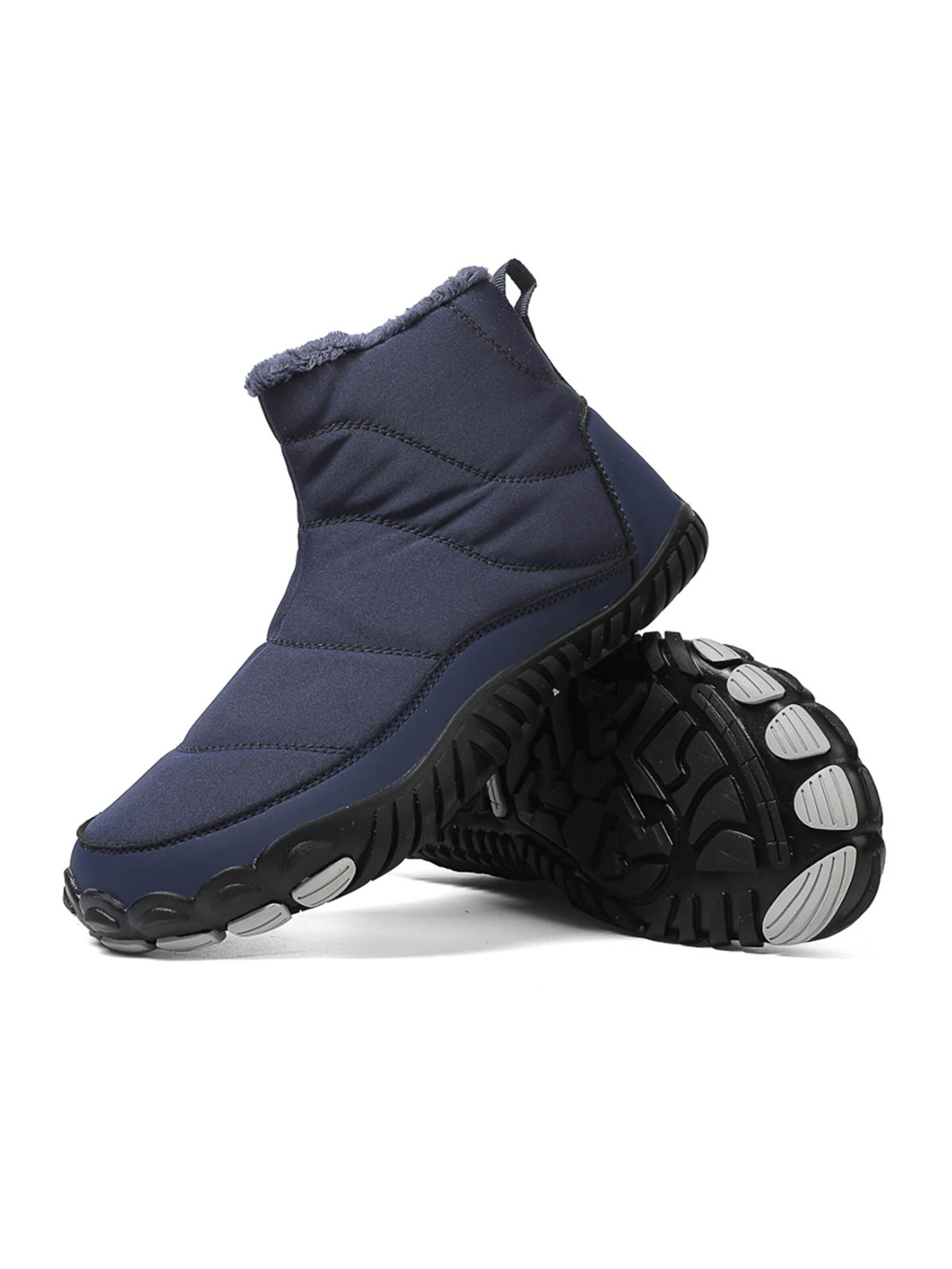 DOTALES Schnürstiefel 'DOTALES - WarmStep Barfußschuhe'‌‌‌‌‌‌‌‌‌ in Blau