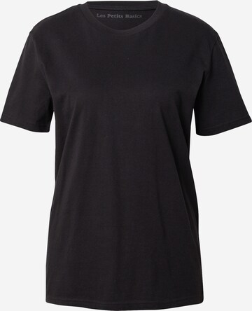 T-shirt 'Les Alpes' Les Petits Basics en noir : devant