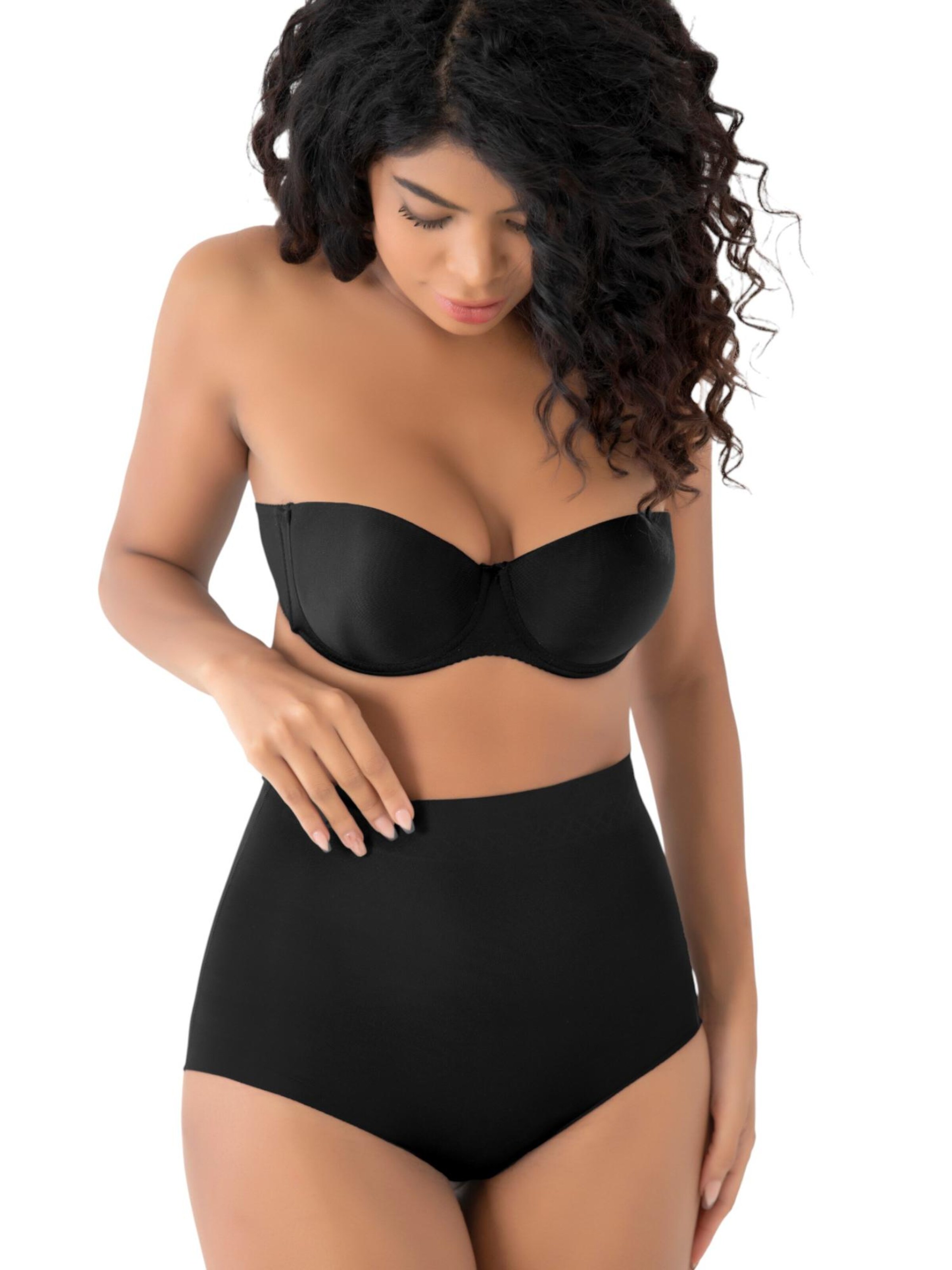 fashionshowcase Shaping Slip 'LaserCurve' in Black