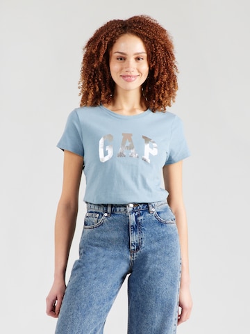 GAP Shirt in Blauw: voorkant