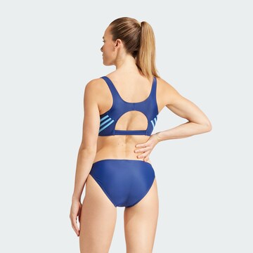 ADIDAS SPORTSWEAR Bustier Sportbikini in Blau