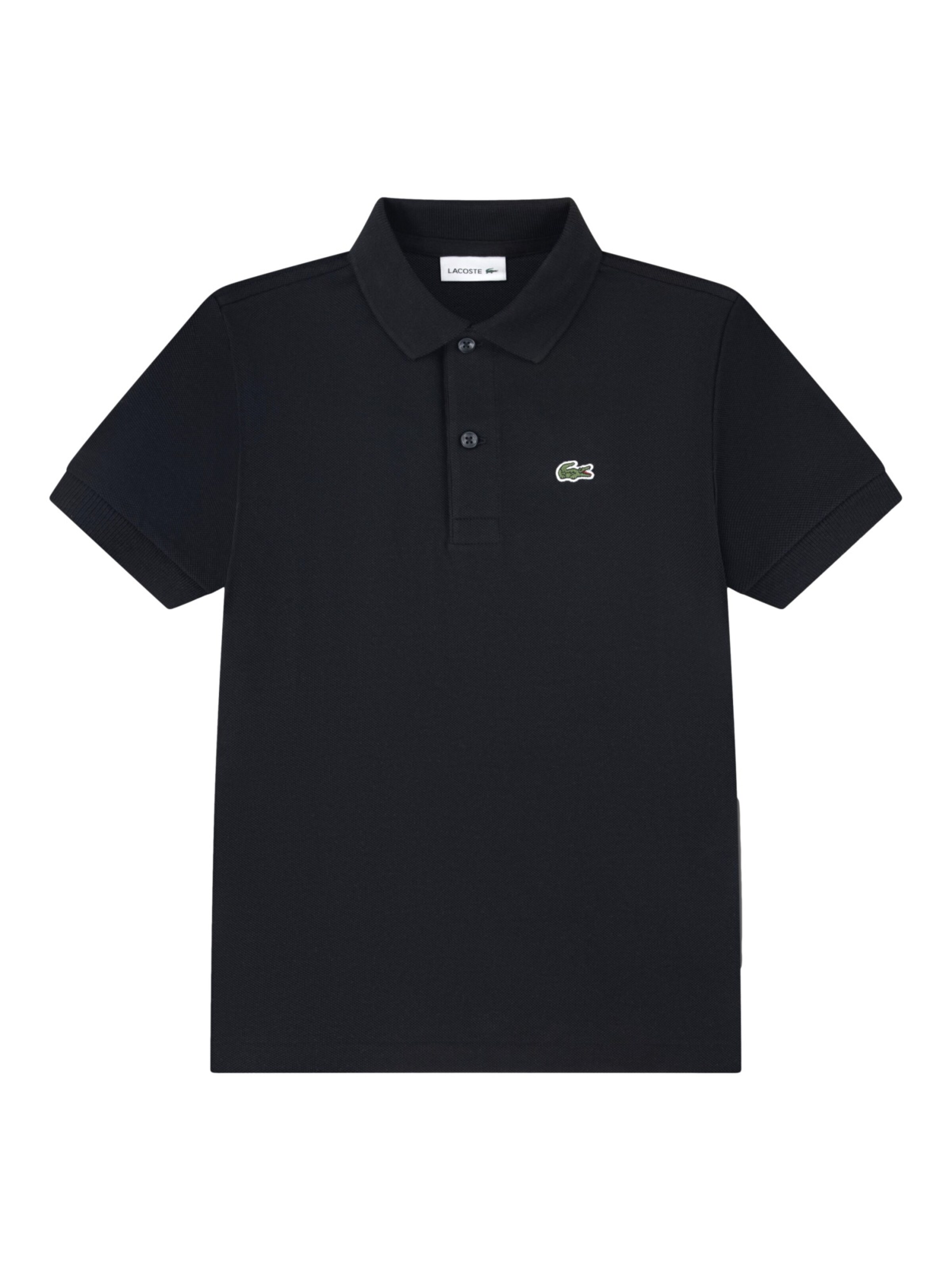 LACOSTE Shirts i sort: forside