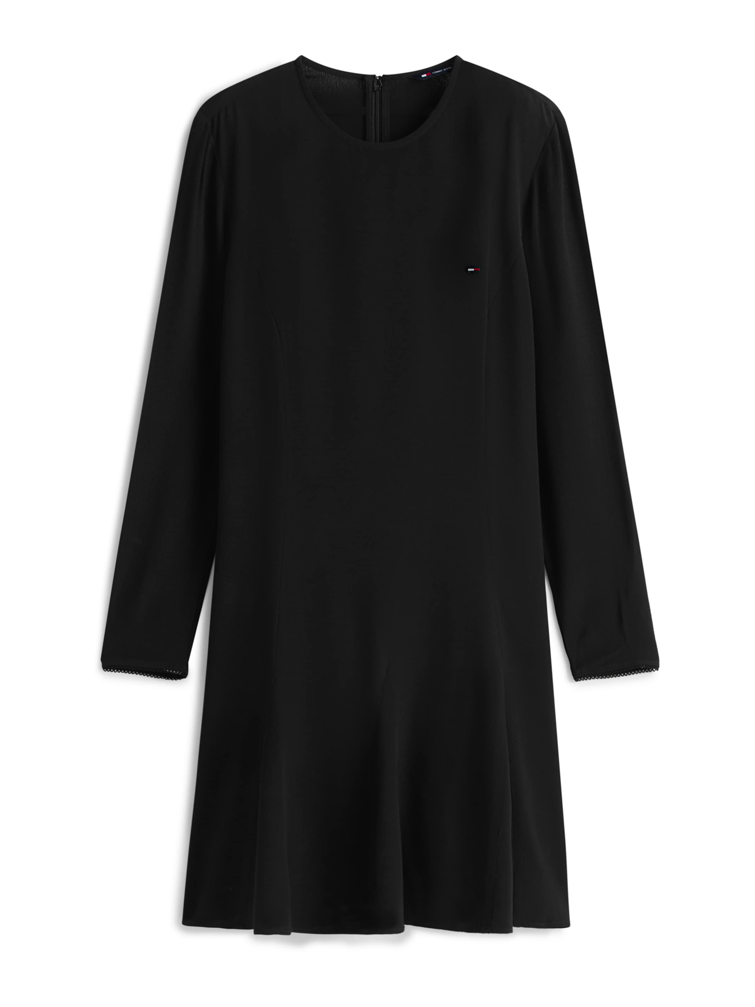 Rochie de la Tommy Jeans pe negru: față