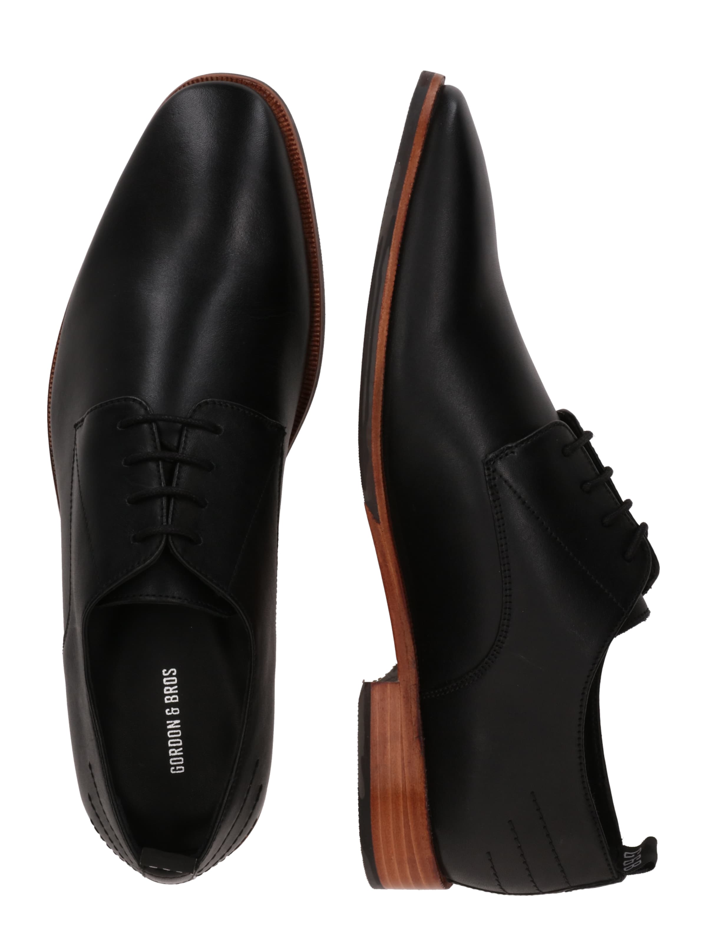 Gordon & Bros Обувки с връзки 'Leon' в черно
