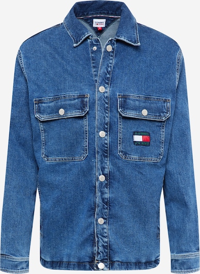 Tommy Jeans Tussenjas in de kleur Navy / Blauw denim / Rood / Wit, Productweergave