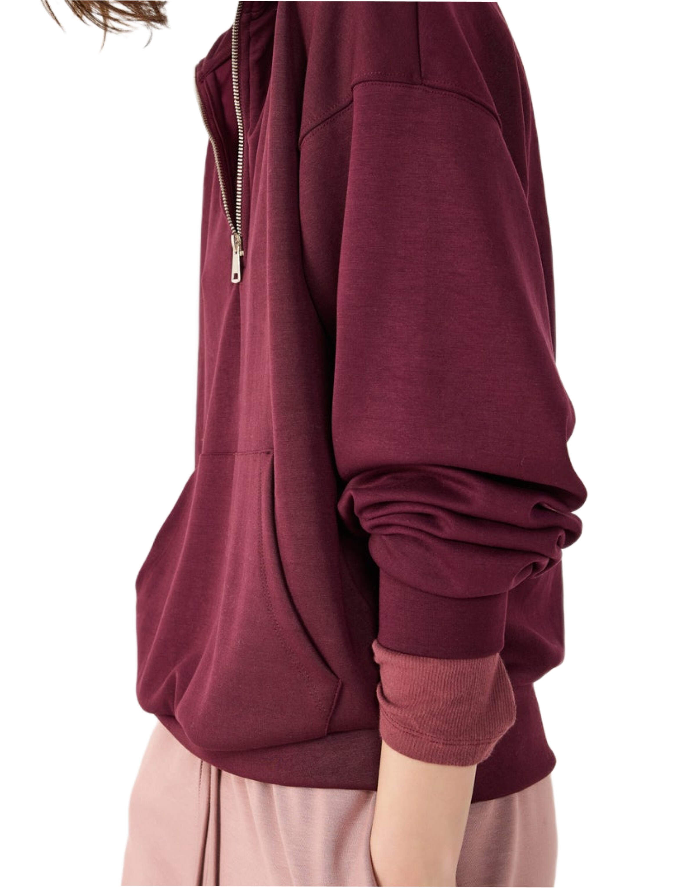 Sweat-shirt No Matter What en rouge