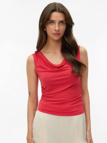 Haut 'VMJOAN' VERO MODA en rouge : devant