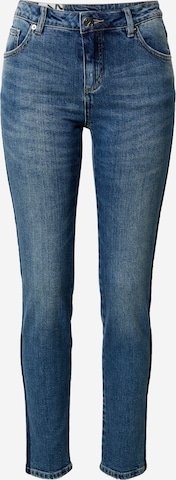 Regular Jeans 'Evita' de la OPUS pe albastru: față