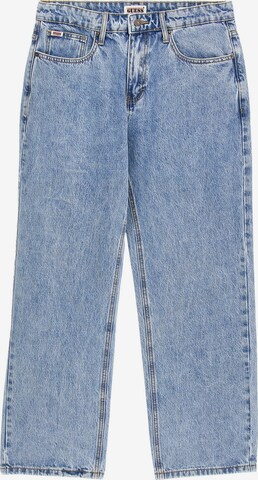 GUESS Wide leg Jeans in Blauw: voorkant