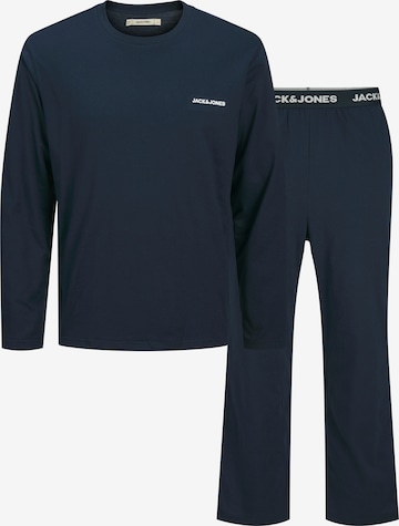 JACK & JONES Пижама длинная 'JACEVEREST' в Синий: спереди