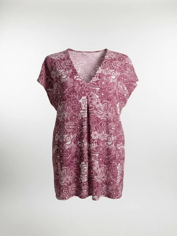 Shape Of You Bluse in Rot