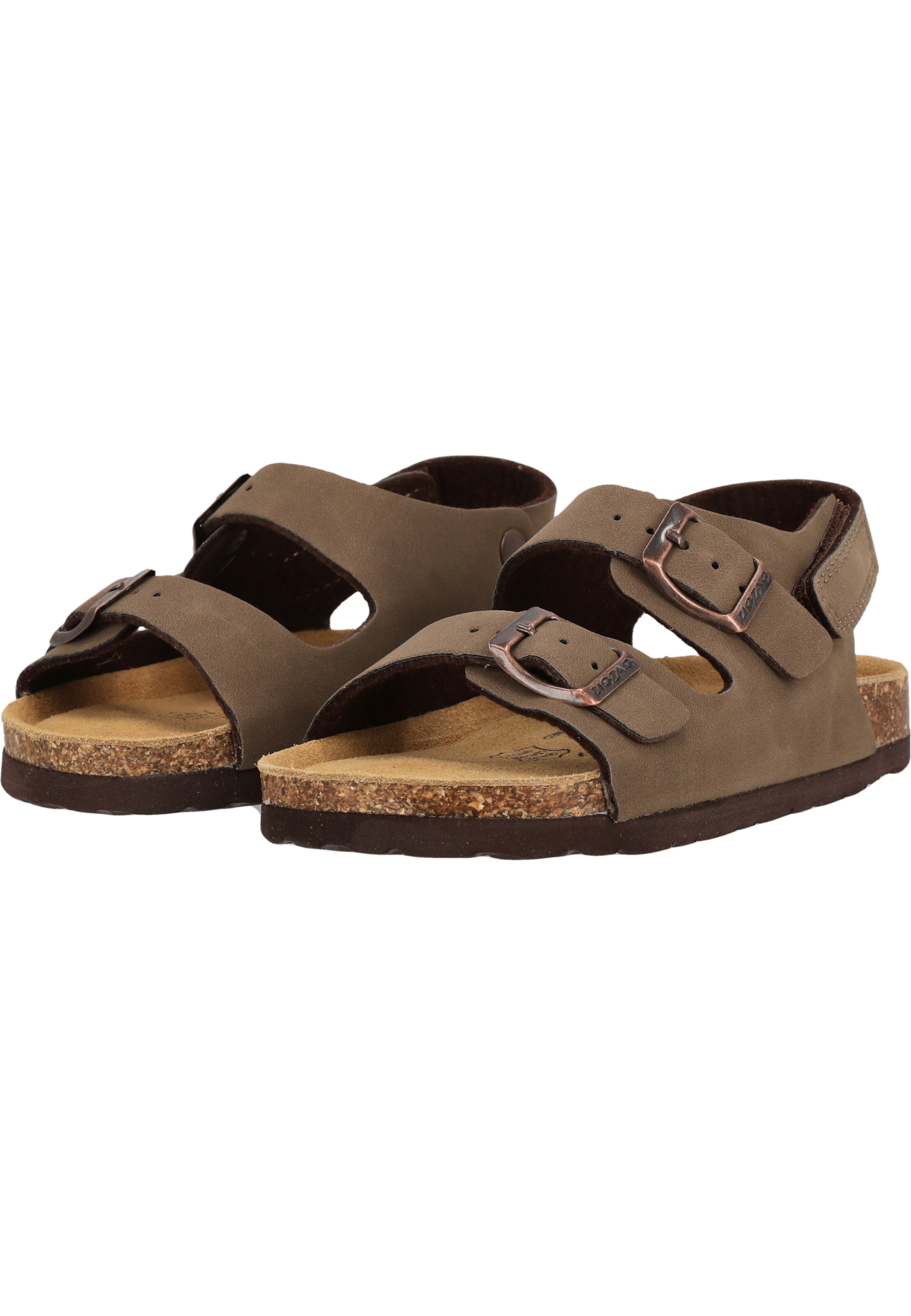 ZigZag Sandale 'Zevi' in Braun