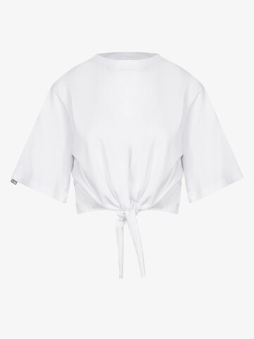 T-shirt 'Nela' FEMSSY en blanc : devant