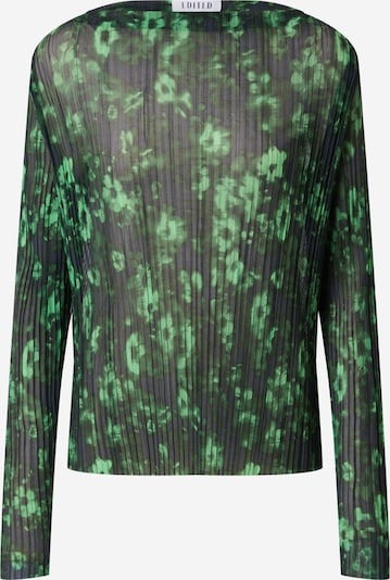 EDITED Camisa 'Querida' em verde / preto, Vista do produto