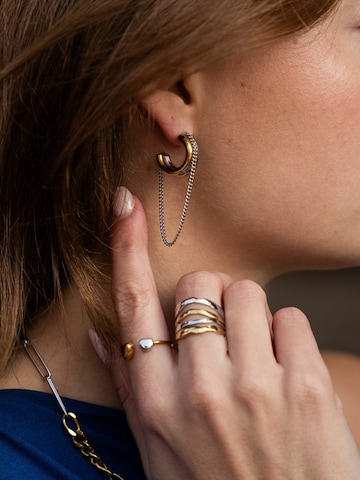 hiBALI Earrings 'Fusion Drop' in Mixed colors