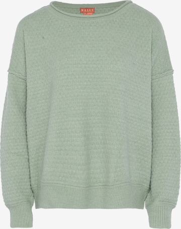 NALLY Sweater in Green: front
