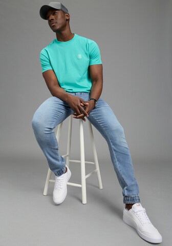 DELMAO Shirt in Blau