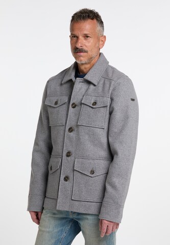 Veste mi-saison DreiMaster Vintage en gris : devant