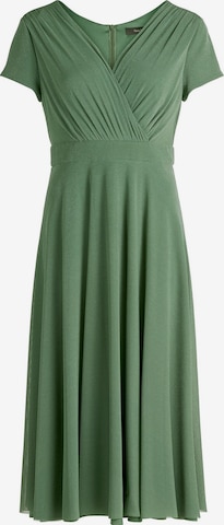 Robe de cocktail Vera Mont en vert : devant