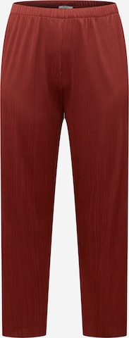 Pantalon 'Inka' ABOUT YOU Curvy en rouge : devant