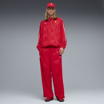PUMA Loosefit Sporthose 'Scuderia Ferrari T7' in Rot: Vorderseite