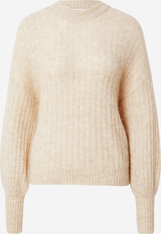 MOSS COPENHAGEN Sweater 'Cheanna' in Beige: front