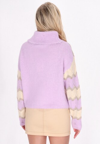 IZIA Sweater in Purple