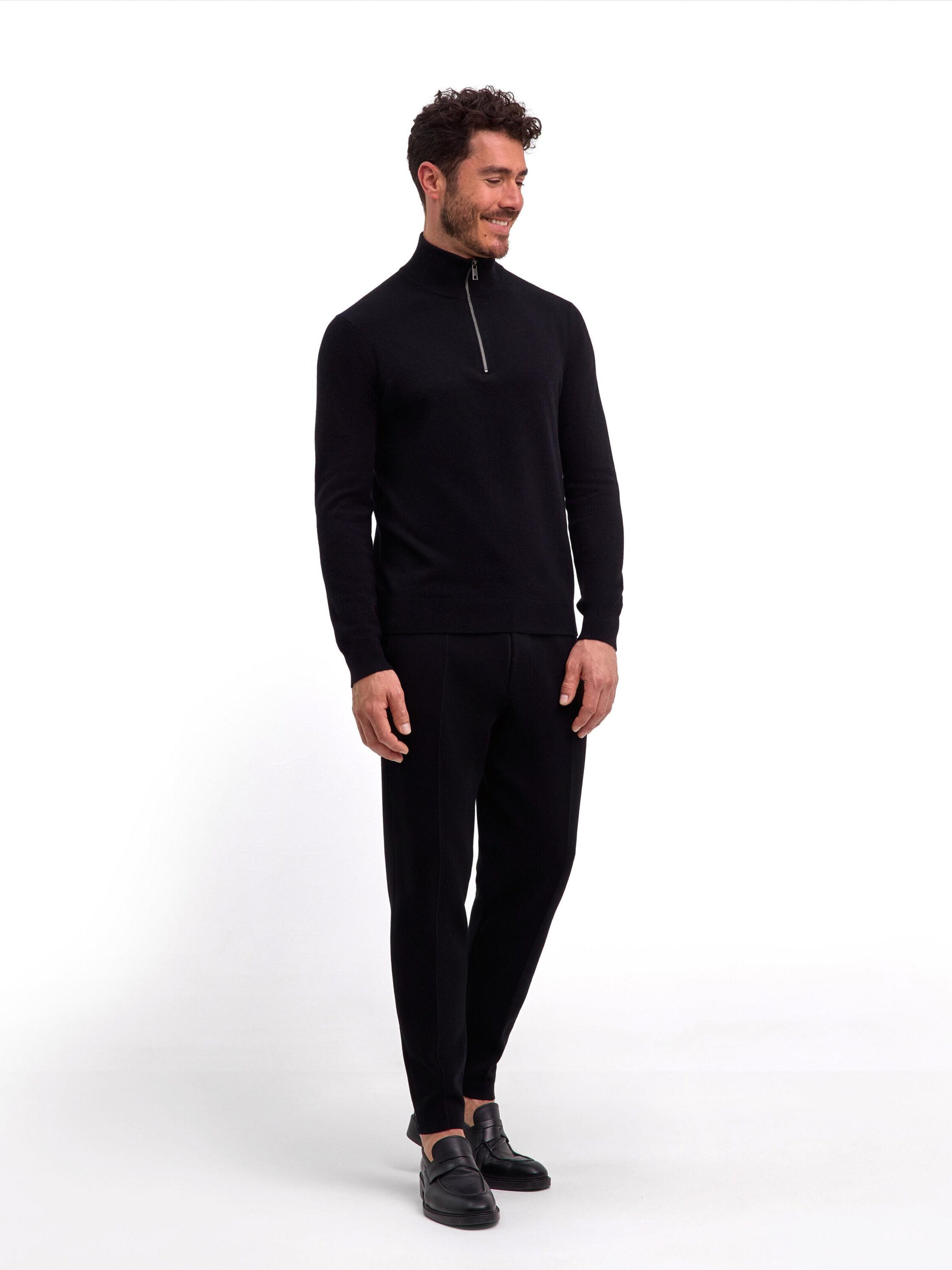FALKE Pullover 'Pure Cashmere'‌‌‌‌‌‌‌ in Schwarz