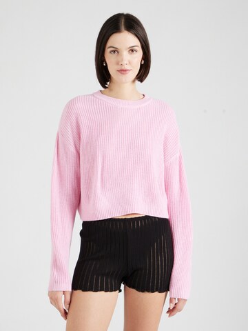 ONLY Sweater 'ONLMALAVI' in Pink: front