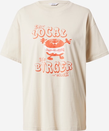 Envii T-Shirt 'KULLA' in Beige: predná strana