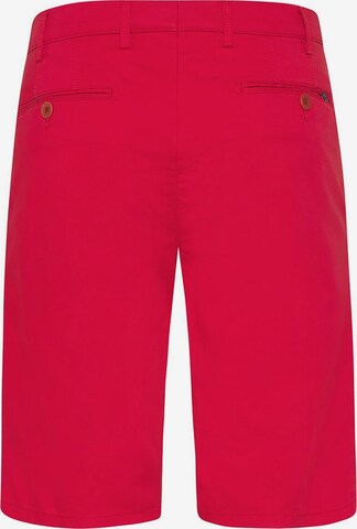 MEYER Slimfit Broek 'Palma' in Rood