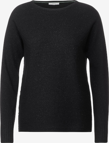 CECIL Sweater in Black: front